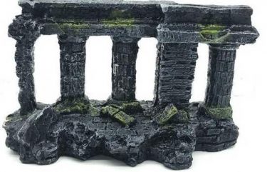 Διακοσμητικό βυθού ενυδρείου αρχαίος ναός κολώνες ερείπια  - ANCT1170 OEM
