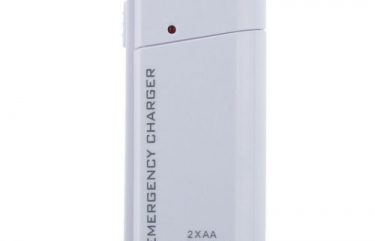 Power bank Φορτιστής τηλεφώνου ανάγκης και φακός με 2 απλές μπαταρίες 2ΑΑ  - EPB2A OEM