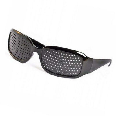 Στενοπικά γυαλιά πλέγματος χωρίς φακούς και με λεπτές τρύπες Pinhole Glasses IRISH3000 OEM