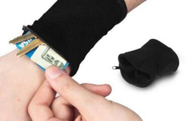 Τσαντάκι πορτοφόλι καρπού χεριού,για κλειδιά,χρήματα,κάρτες ιδανικό για άθληση- BGW90C OEM