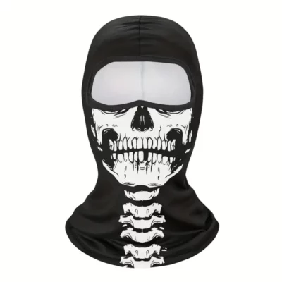 Μπαλακλάβα full face ,κρανίο σκελετός Skeleton Ghost Skull Face Neck - NB05 OEM
