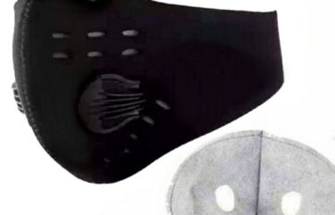 Σπορ μάσκα για ποδήλατο / σκι / μότο, με 2 βαλβίδες και με δωρο εξτρα τετραπλό φίλτρο 4 Layers - MSK04 OEM