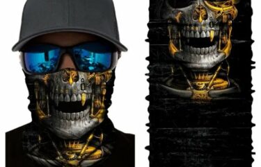 Μπαλακλάβα, μάσκα λαιμού,κρανίο σκελετός Skeleton Steampunk Skull Face - SSK21 OEM