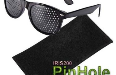 Στενοπικά γυαλιά πλέγματος χωρίς φακούς και με λεπτές τρύπες Pinhole Glasses IRIS200 OEM