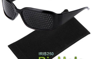 Στενοπικά γυαλιά πλέγματος χωρίς φακούς και με λεπτές τρύπες Pinhole Glasses IRIS250 OEM