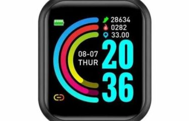 Bluetooth Έξυπνο Αθλητικό ρολόι Smart Watch activity tracker μέτρηση φυσικής κατάστασης μαυρο- 8Q2958A OEM