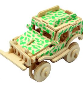 3D Puzzle Τρισδιάστατο παζλ αυτοκίνητο τζιπ με χρώματα σαφάρι παραλλαγή - 3DJP80 OEM