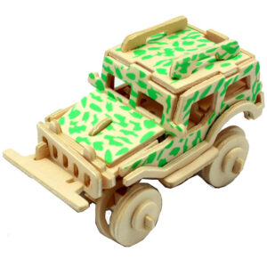 3D Puzzle Τρισδιάστατο παζλ αυτοκίνητο τζιπ με χρώματα σαφάρι παραλλαγή - 3DJP80 OEM