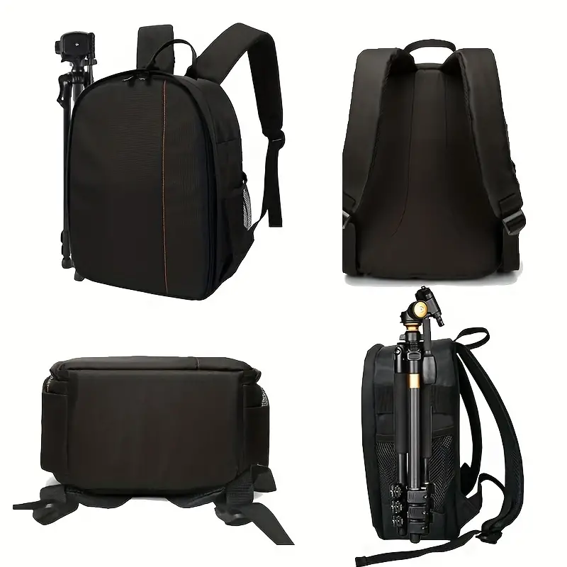 Ενισχυμένη τσάντα πλάτης - ώμου μεταφοράς φωτογραφικής camera και αξεσουάρ / Πορτοκαλί  - PCBO150 OEM