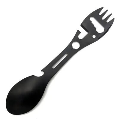 Πολυεργαλείο Κάμπινγκ και Επιβίωσης σε σχήμα κουτάλι-πιρούνι 10 σε 1 - PDCV10 ΟΕΜ