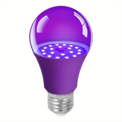 Λάμπα Black Light UV φωτισμού βιδωτή για απλό ντουί Ε27 Ισχυρή οικονομική LED 12W  BLLB12 OEM