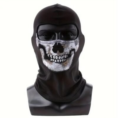 Μπαλακλάβα full face ,κρανίο σκελετός Skeleton Smile Skull Face - SSK02 OEM