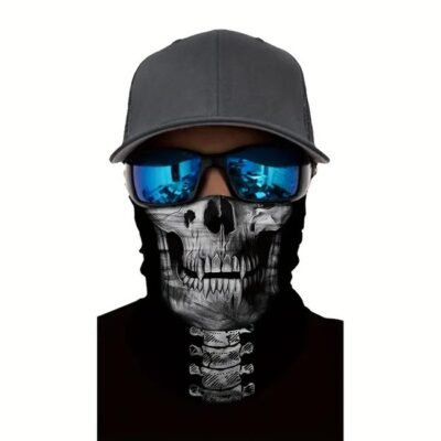 Μπαλακλάβα unisex, μάσκα λαιμού με φιγούρα Night Vampire Skull  - NVS232 OEM