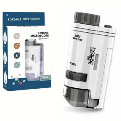 200X Optical Zoom , φορητό μικροσκόπιο με LED φως και με 60-200 ζουμ  - CHM200 OEM