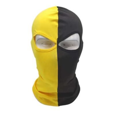 Μπαλακλάβα Full Face πολυεστερική κιτρινόμαυρη προστασια απο κρυο - BLYEL270 OEM