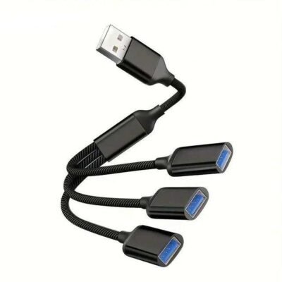 USB3 διακλαδωτής splitter hub καλώδιο 1 σε 3 , USB αρσενικό x 3 USB θηλυκά - M133 OEM