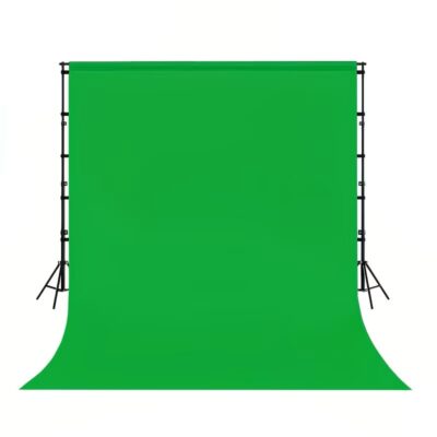 Επαγγελματικό  Green Screen για αλλαγή φόντου φωτογράφησης και βιντεο 210x150 cm - GRS2015 OEM