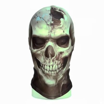 Full face Μπαλακλάβα Creepy Skull μάσκα λαιμού τρομακτική φιγούρα  - CS30 OEM