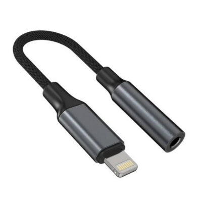 Premium Καλώδιο Αντάπτορας Apple Lightning σε Jack 3.5mm θηλυκό για ακουστικα μικροφωνο  - FIXED Link35  OEM